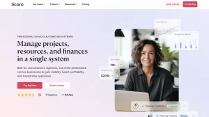 Scoro: Project Management and Invoicing software
